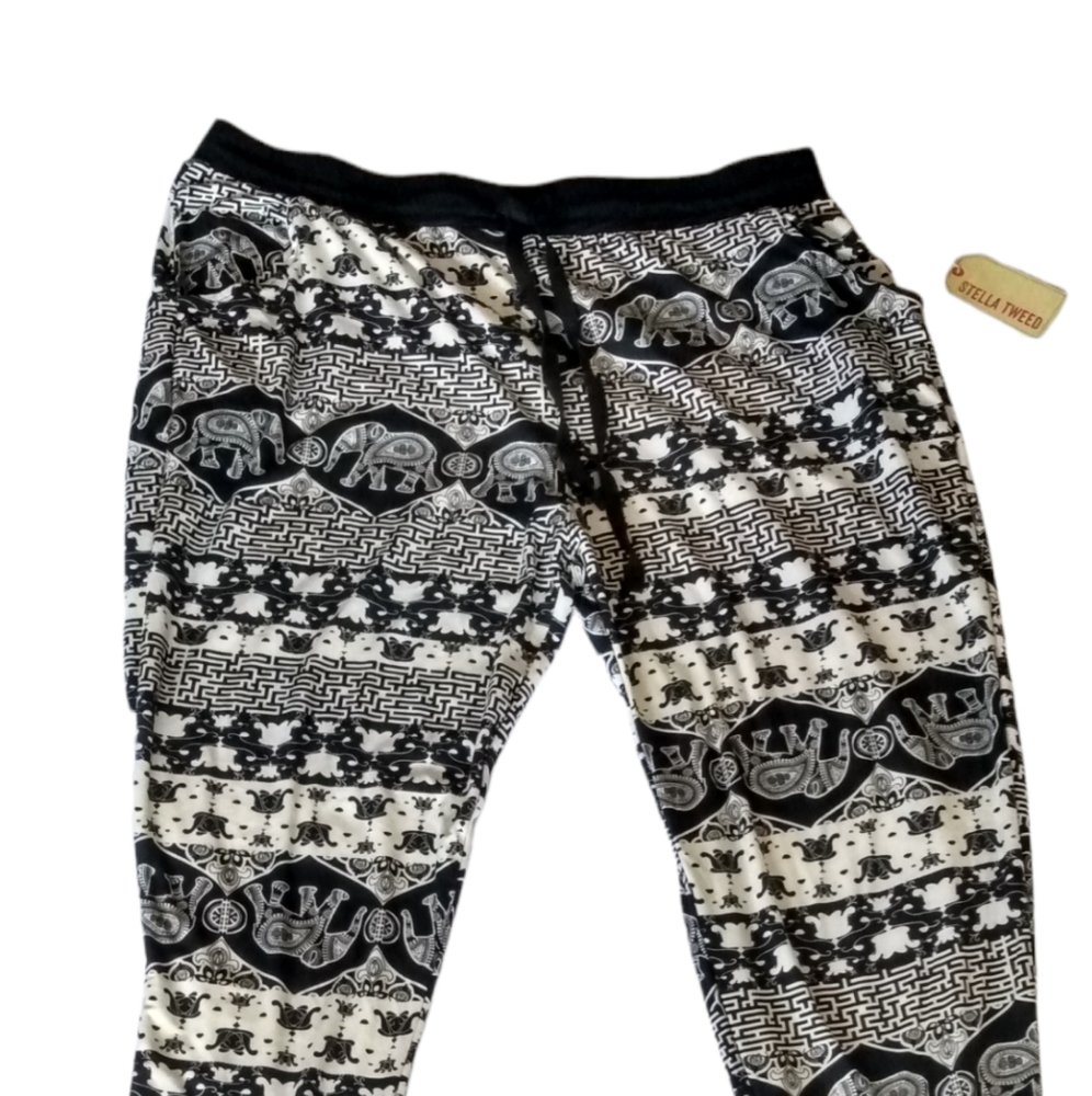Boho athleisure pants 2x